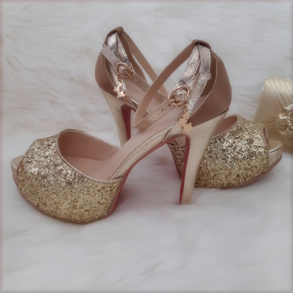 🔥🔥HOT🔥🔥Open Toe Ankle Strap Heels